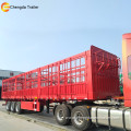 Steel 3 Axles Fence Semi trailer